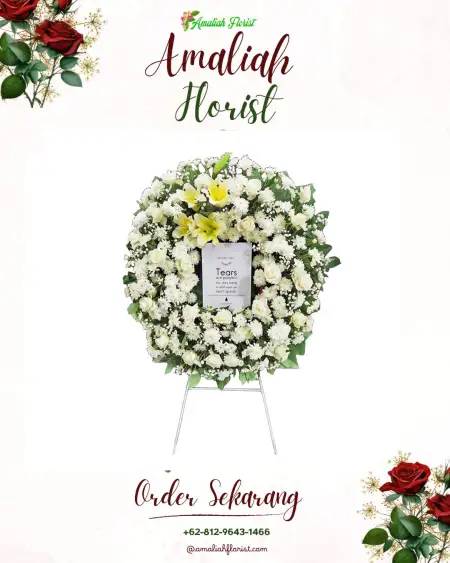 Krans Bunga Duka Canditunggal
